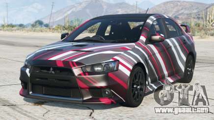 Mitsubishi Lancer Evolution X 2015 S11 [Add-On] para GTA 5