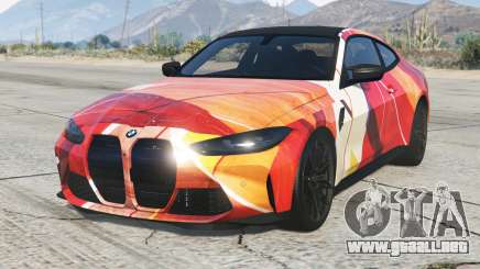 BMW M4 Competition Rajah para GTA 5
