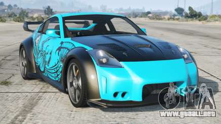 Nissan 370Z Veilside Turquoise Blue para GTA 5