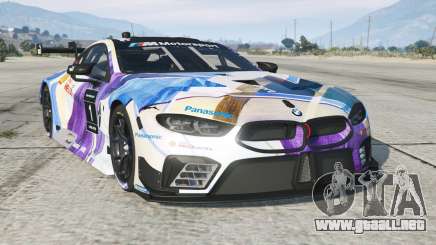 BMW M8 GTE Pale Slate para GTA 5