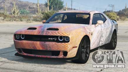 Dodge Challenger SRT Copper Red para GTA 5