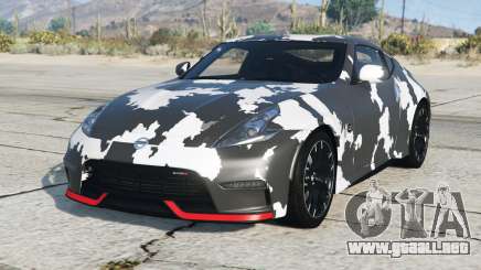 Nissan 370Z Nismo Davys Gris para GTA 5