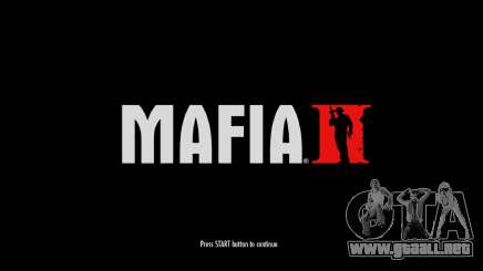 Main Menu And Loadscreens From Mafia II para GTA San Andreas