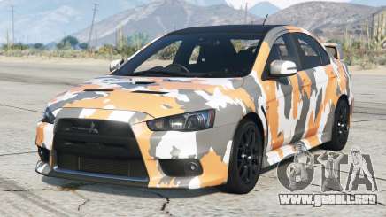 Mitsubishi Lancer Evolution X 2015 S4 [Add-On] para GTA 5