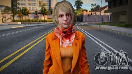 Resident Evil 4 Remake Ashley Graham para GTA San Andreas