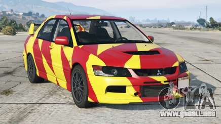 Mitsubishi Lancer Evolution IX Maximum Yellow para GTA 5