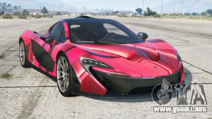 McLaren P1 Radical Red para GTA 5