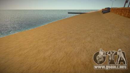 Retextura de la playa - Playa del Seville para GTA San Andreas