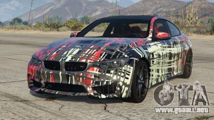 BMW M4 Coupe (F82) 2014 S1 [Add-On] para GTA 5