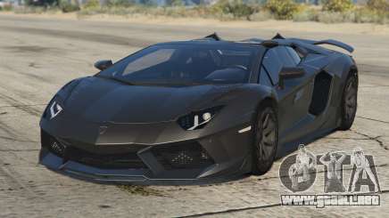 Mansory Lamborghini Aventador LP700-4 Roadster Carbonado Apertos (LB834) 2013 para GTA 5