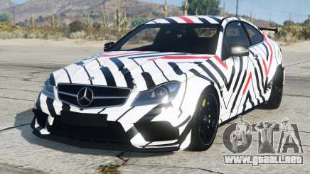 Mercedes-Benz C 63 AMG Anti Flash Blanco para GTA 5