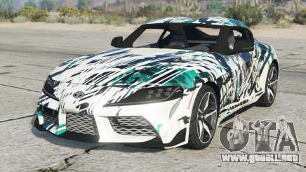 Toyota GR Supra Black Haze para GTA 5