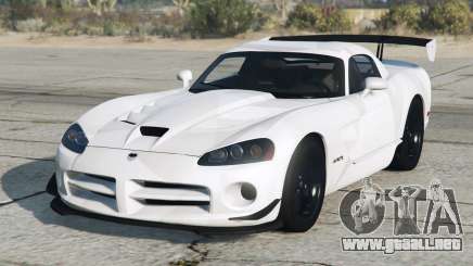 Dodge Viper Mercury para GTA 5