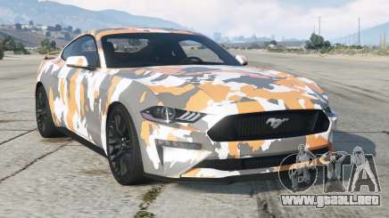 Ford Mustang GT Dark Peach para GTA 5