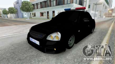 Lada Priora Sedan (2170) Police para GTA San Andreas