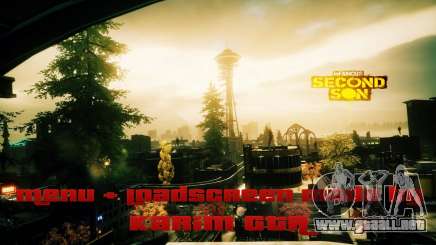 inFAMOUS Second Son Menu and Loadscreen V.2 para GTA San Andreas