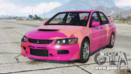 Mitsubishi Lancer Evolution IX Persian Rose para GTA 5