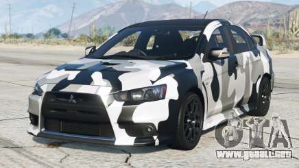 Mitsubishi Lancer Evolution X 2015 S10 [Add-On] para GTA 5