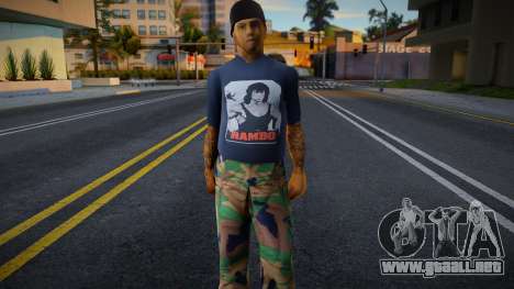 Rambo man para GTA San Andreas