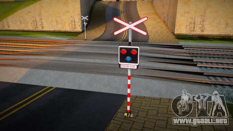 Railroad Crossing Mod Czech v10 para GTA San Andreas