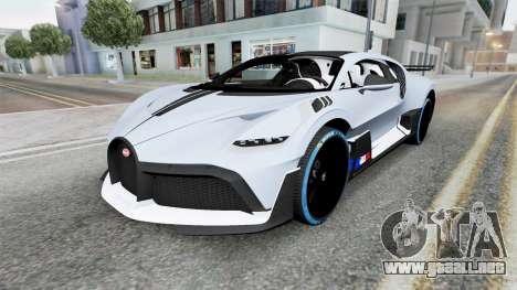 Bugatti Divo Azureish White para GTA San Andreas