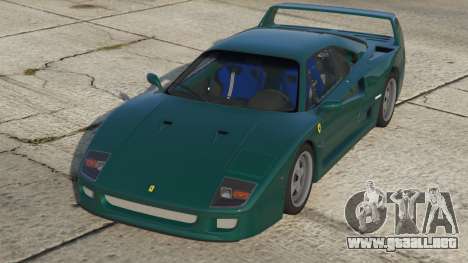 Ferrari F40 Deep Jungle Green