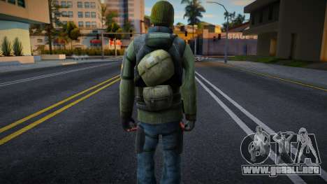 Half-Life 2 Rebels Male v6 para GTA San Andreas