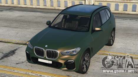 BMW X5 (G05) Te Papa Green