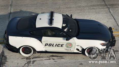 Ford Mustang GT Liberty Walk Police