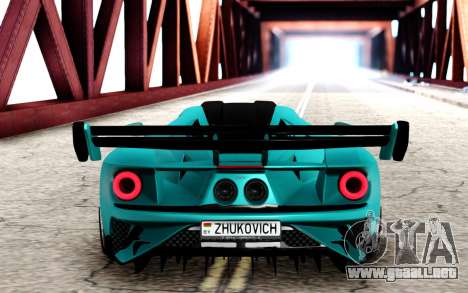 FORD GT MK II DTM para GTA San Andreas