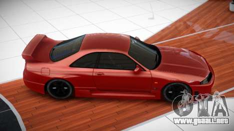 Nissan Skyline R33 X-GT para GTA 4
