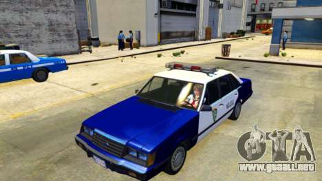 Ford LTD LX 1985 N.O.O.S.E. Sirena Slicktop para GTA 4