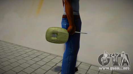 Standart Satchel HD para GTA San Andreas