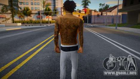 Young Afro-American Man para GTA San Andreas