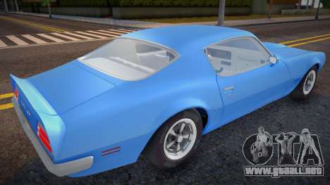 Pontiac Firebird 70 para GTA San Andreas