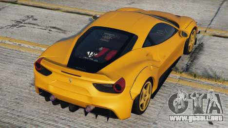 Ferrari 488 Lightning Yellow