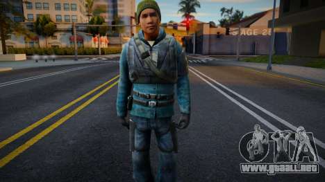 Half-Life 2 Rebels Male v5 para GTA San Andreas