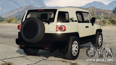 Toyota FJ Cruiser Moon Mist