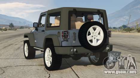 Jeep Wrangler Rubicon (JK) Slate Gray
