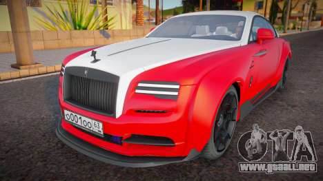 Rolls-Royce Wraith Royal para GTA San Andreas