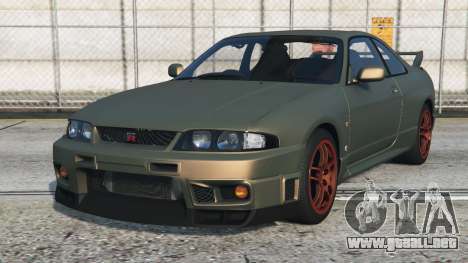 Nissan Skyline GT-R Lunar Green