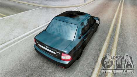 Lada Priora Sedán (2170) Negro espeluznante para GTA San Andreas