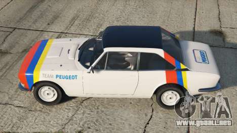 Peugeot 504 Coupe Portland Orange