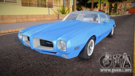 Pontiac Firebird 70 para GTA San Andreas