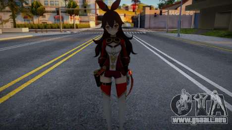 Amber Genshin Impact v2 para GTA San Andreas