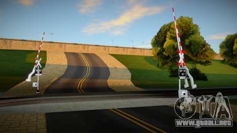 Railroad Crossing Mod Slovakia v13 para GTA San Andreas