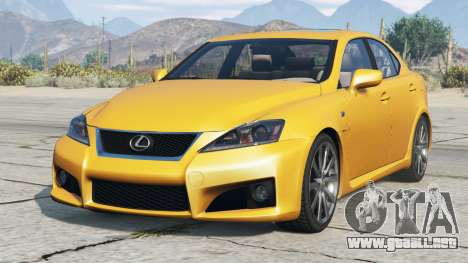 Lexus IS F (XE20) Lightning Yellow