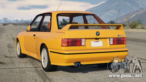BMW M3 (E30) Mustard
