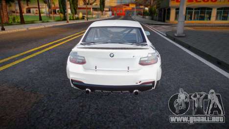 BMW M235I Ahmed para GTA San Andreas