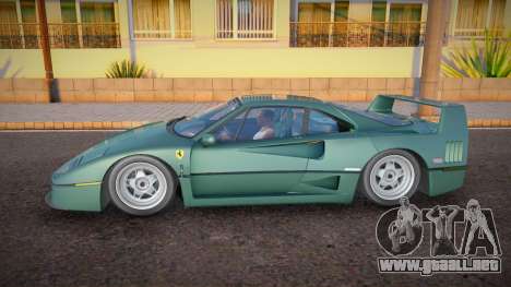 Ferrari F40 Models para GTA San Andreas
